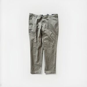 PERRY ELLIS COTTONS Pants Mens Size‎ 40 Green Chinos Classic NWT Career